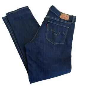 Levi's Classic Straight Leg Blue Jeans Size 10